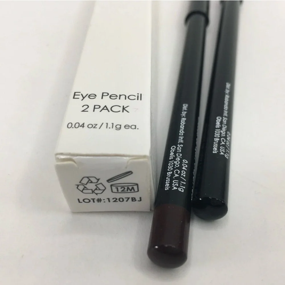 Bodyography New Eye‎ Pencil Duo Colors Onyx and Black Walnut Brown MSRP $16